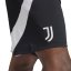 adidas Juventus Home Shorts 2024 2025 Adults Black/White