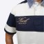 Howick Howick Short Sleeve Rugby Shirt Navy Stripe