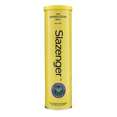 Slazenger Wimbledon Tennis Balls (4 Balls) Yellow
