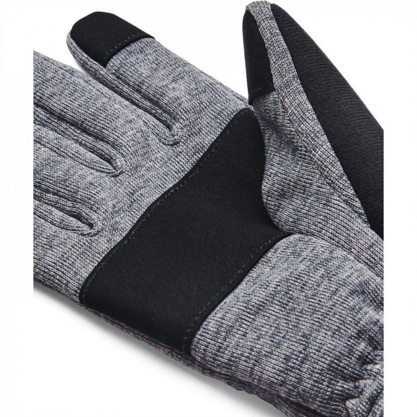 Under Armour Armour Storm Fleece Gloves Mens Grey/Black