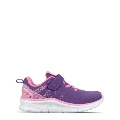 Karrimor Duma 6 Running Shoes Childs Girls Purple/Pink