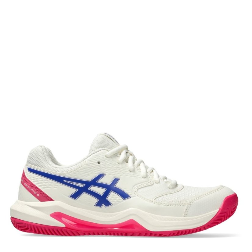 Asics Women's Gel Dedicate Clay Tennis Shoes Crm/Dk Cobalt