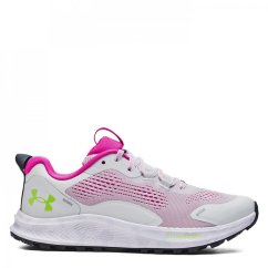 Under Armour Charged Bandit TR 2 Womens Trail Running Shoes Grey Mist/Pink