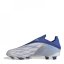 adidas X + Junior FG Football Boots White/Blue
