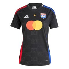 adidas Womens adidas Lyon Away Kit 2025 2026 Black