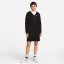 Nike Sportswear Club Fleece Women's Hoodie Dress Black/White