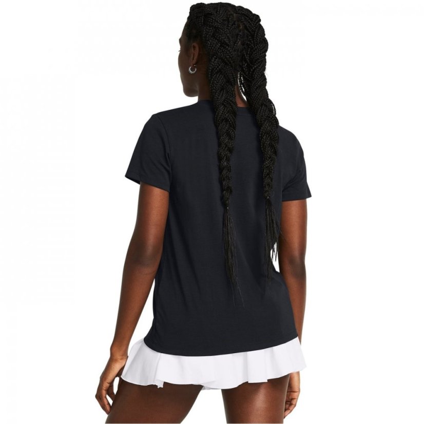 Under Armour Rival Core Short Sleeve Womens Black