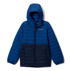 Columbia Kids' Fosters Falls Hooded Full-Zip Puffer Jacket Blue