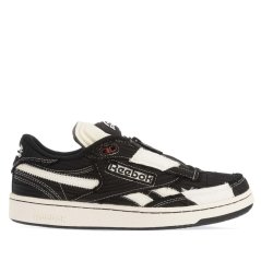 Reebok Club C 85 Pump Shoes Black-White