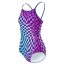 Slazenger Thinstrap Swimsuit Womens Blue/Purple