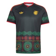 adidas Mens Jamaica Away Shirt 2026 Black/Yellow