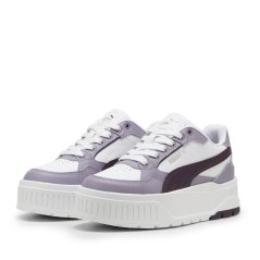 Puma II Jr White/Plum