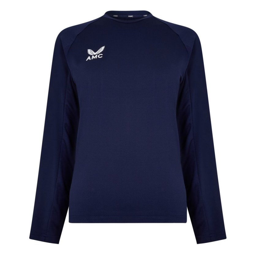 Castore AMC LS Performance dámské tričko Navy/White