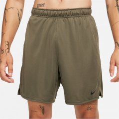 Nike Dri-FIT Totality Men's 7 Unlined Knit Fitness Shorts Olive/Black