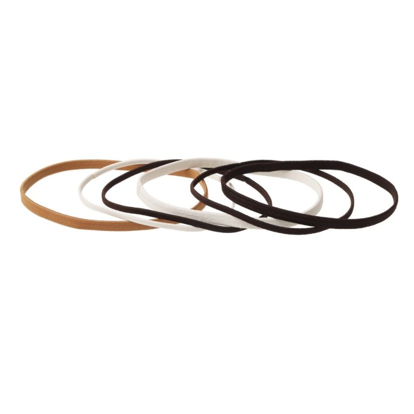Miso 6 Pack Stretch Headbands Nude Mix
