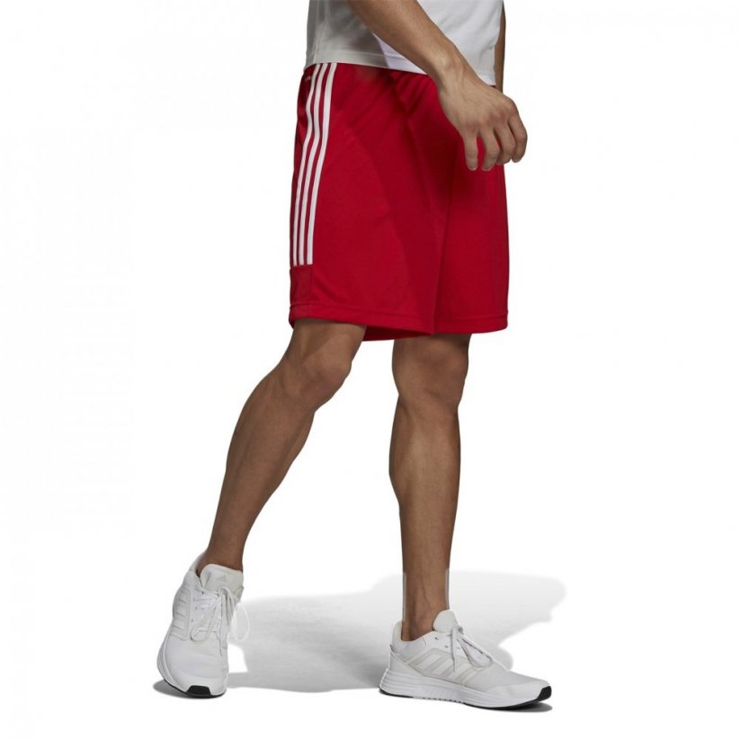 adidas Mens Sereno Training Shorts Red/White