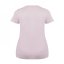 Slazenger V Neck T Shirt Ladies Lilac Snow