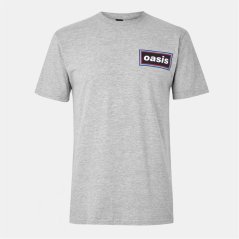 Official Oasis pánské tričko Lines Logo