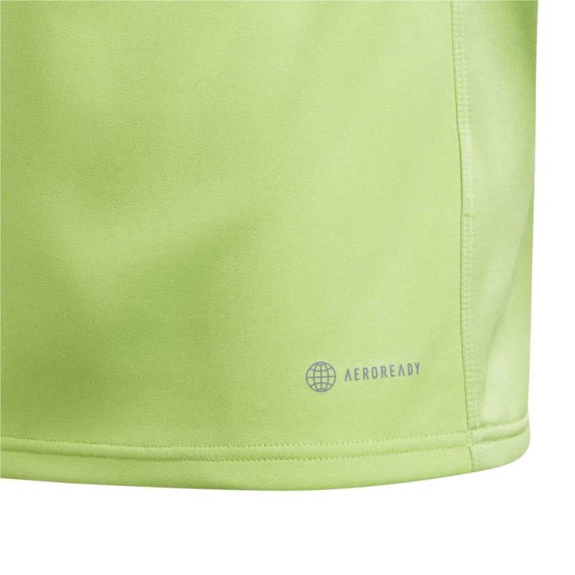 adidas Tiro 23 Club Winterized Top Juniors Lime/Arctic