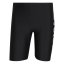 adidas Wording Swim Jammers Mens Black