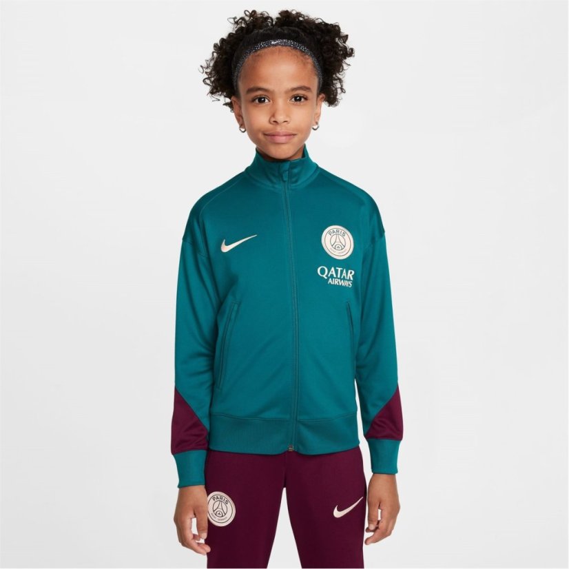 Nike Paris Saint Germain Strike Tracksuit Juniors Geode Teal