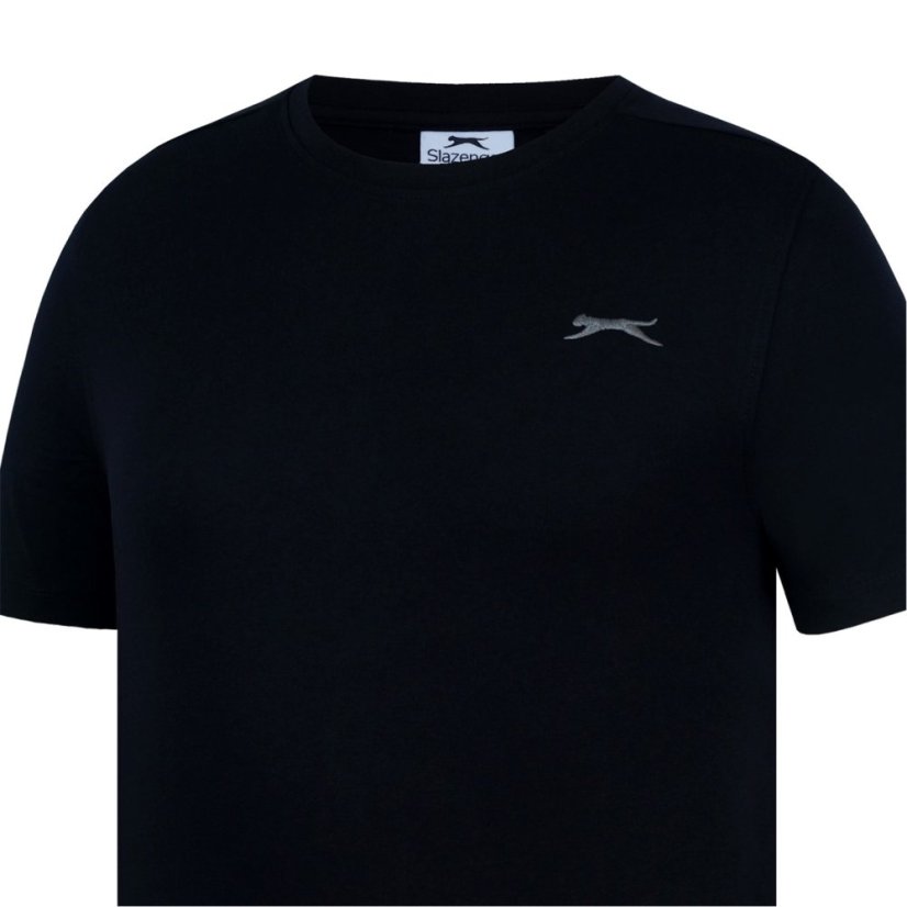 Slazenger Plain pánské tričko Black