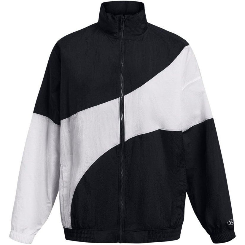 Under Armour Women's Legacy Crinkle Performance Training Jacket Black