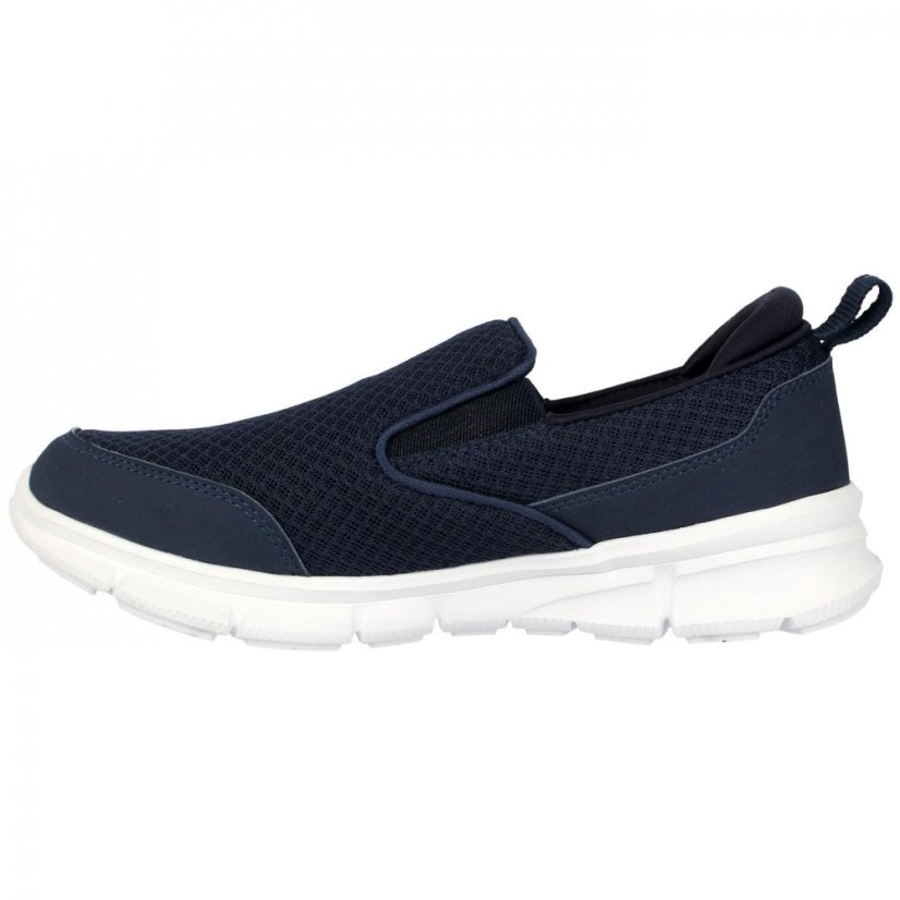 Slazenger Zeal Slip On Trainers Mens Navy