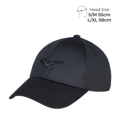 Everlast Mesh Cap Unisex Adults Triple Black