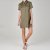 Firetrap Shacket Dress Ladies Khaki