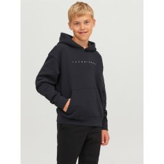 Jack and Jones Kids' Star Hoodie Black