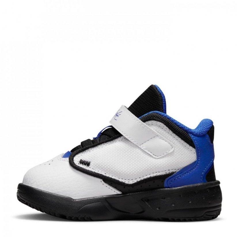 Air Jordan Max Aura 4 Baby/Toddler Shoes White/Blk/Royal