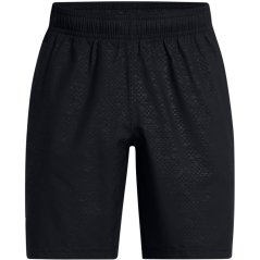 Under Armour Men's Emboss Woven Tracksuit Shorts Black
