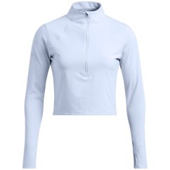 Under Armour Women's Launch Elite Half-Zip Long-Sleeve Performance Top Blue