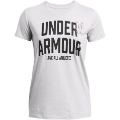 Under Armour Women's Pride Short Sleeve T-Shirt Gray