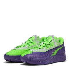 Puma Men's Scoot Zeros II Next Pro Basketball Trainers Team Violet-F
