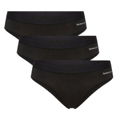 Reebok Reebok Womens 3 pack Briefs Austine 3pk Black