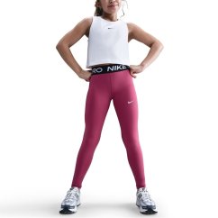 Nike Pro Girls Tights Sweet Beet