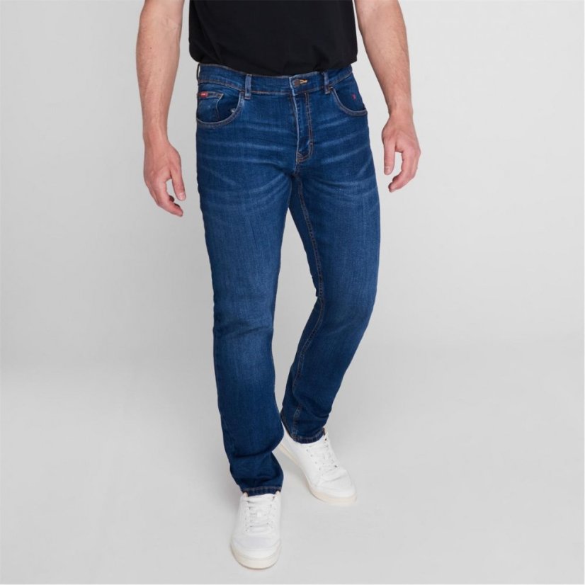 Lee Cooper Cooper Men's Slim Fit Jeans Mid Wash