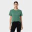 USA Pro Tech C Tee Womens Forest Green