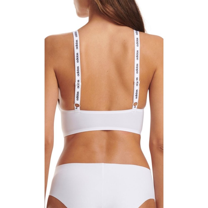 adidas Active Micro Flex Long Line Bralette White