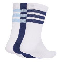adidas 3-Pack Crew Socks Adults Blue/White 3S