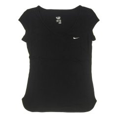 Nike AD Emb Swoosh Ladies T-Shirt Black