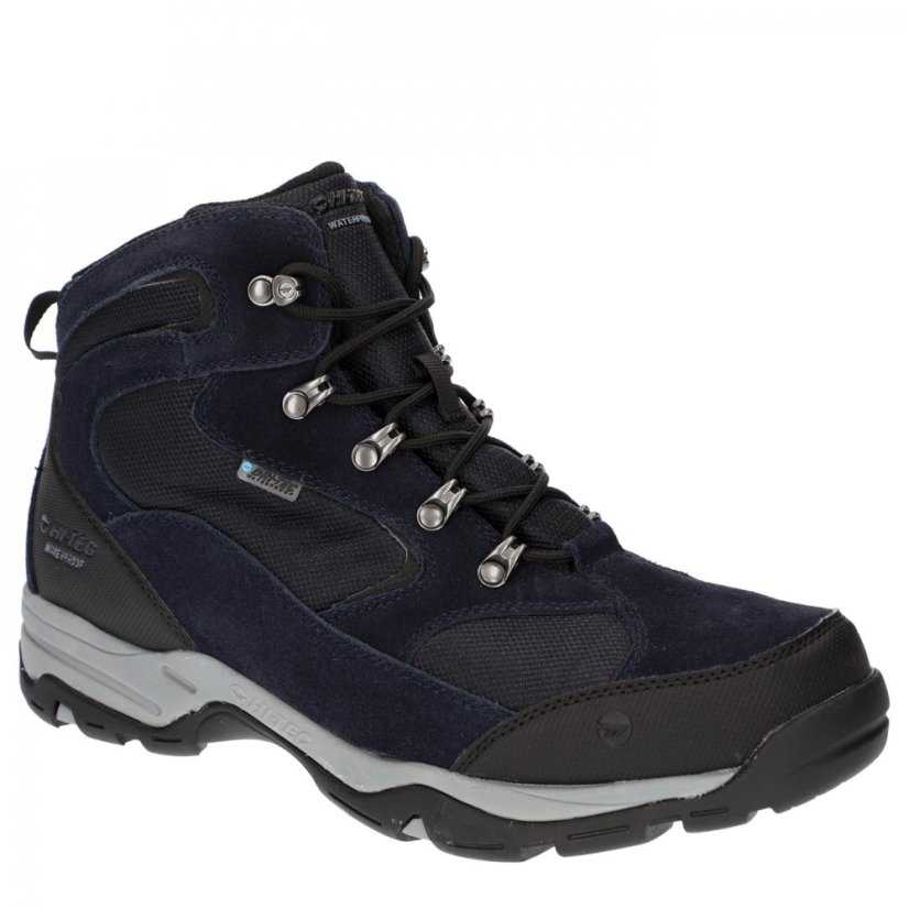 Hi Tec Storm WP Walking Boot Mens Sky C/Mon/Blk