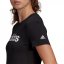 adidas QT dámské tričko Linear Black
