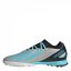 adidas X Crazyfast League Turf Football Boots Silver/Blue/Blk