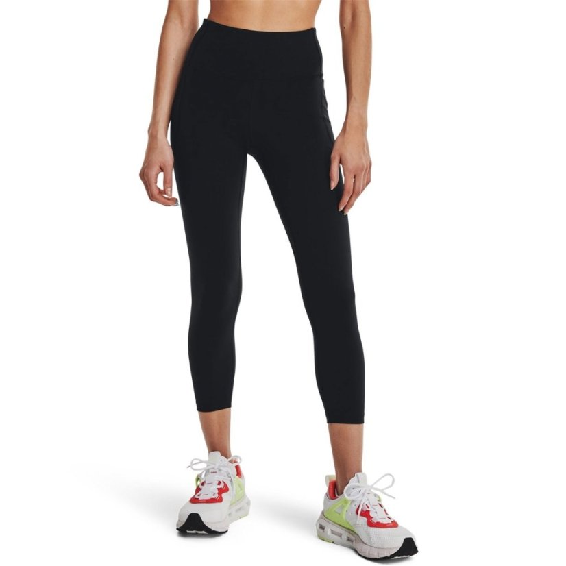 Under Armour Meridian Ankle Leggings Womens Black/Silver