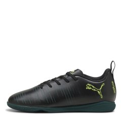 Puma Unisex Kids' Future 8 Play It Indoor Football Boots Blk-FL-GrnTrrn