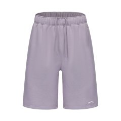 Slazenger Fleece pánske šortky Dusty Lavender