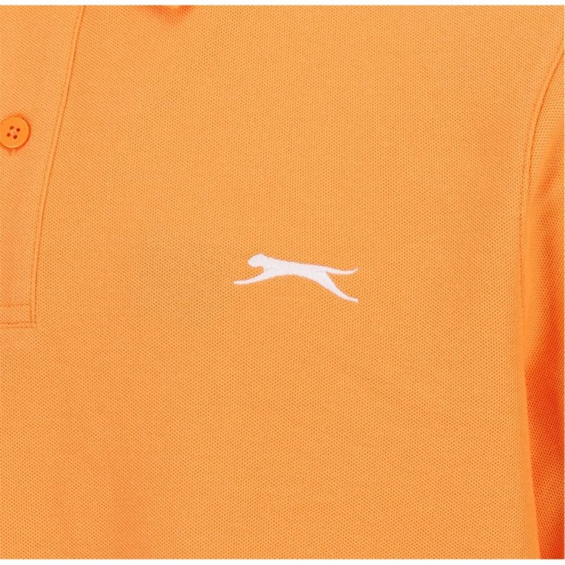 Slazenger Plain pánske polo tričko Orange